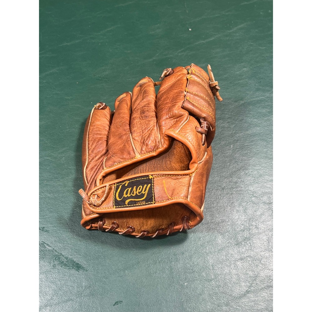 Casey Japan All Star Model C-3100 Genuine Cowhide Leather Baseball Glove Brown